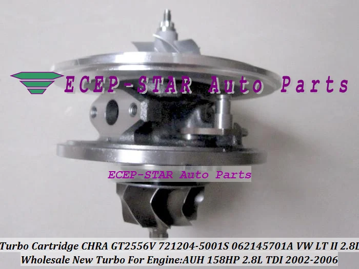 Турбокартридж CHRA Core GT2556V 721204 721204-5001S 062145701A турбонагнетатель для Volkswagen VW LT II 02- AUH 2.8L