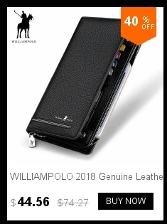Модный кошелек от бренда WILLIAMPOLO! Горячая Распродажа! Знаменитый Роскошный Кожаный клатч на молнии из кожи, мужской кошелек PL273