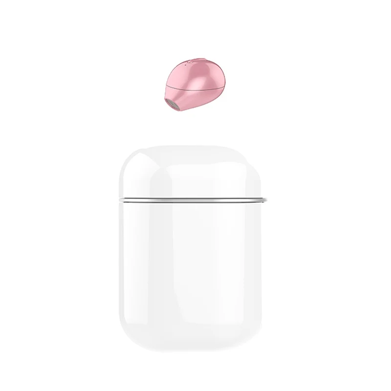 pink-single Bean TWS mini bluetooth/беспроводные наушники/наушники 3D стерео гарнитуры IPX5 Водонепроницаемый наушник милые наушники с микрофоном - Цвет: pink-single