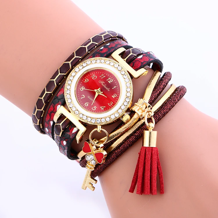 Женские часы с ремешком 100 шт./лот 918066 | Наручные