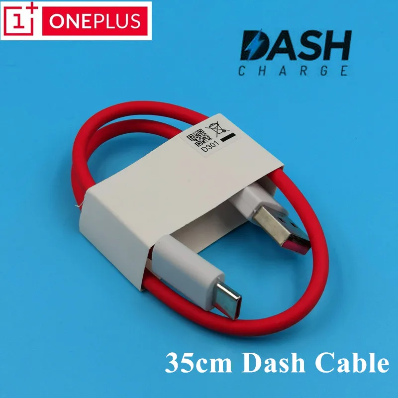 Оригинальный 35 см кабель зарядного устройства Oneplus 6 Dash 4A USB 3 1 круглый Быстрый