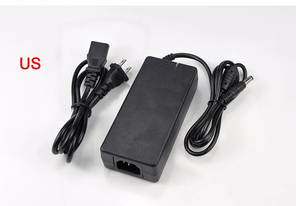 220 V 110 V EU/US/UK штекер трансформатор освещения светодиодный Питание Драйвер адаптер DC12V 1A 2A 3A 5A 6A 8A для Светодиодные полосы света 5050 5630