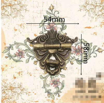 Фурнитура быстрая винная коробка замок из цинкового сплава застежка 58*54 мм|box