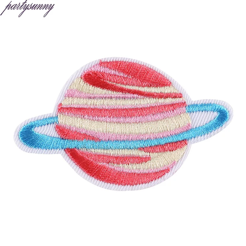 PF Планета Звезда Патчи Швейные Гладильная Вышивка Стикер заявка на Рюкзак Hat