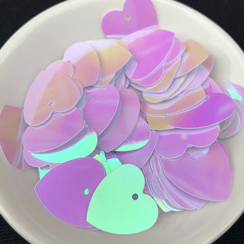 20 г/упак. Лизун Gettering блестками ломтики в форме сердца блестки кружева ткань для