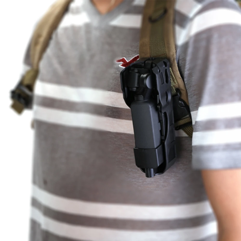 4-я ось стабилизатор для Dji Osmo Карманный карданный держатель стабилизатор с рюкзаком зажим ремень Osmo карманное крепление База держатель