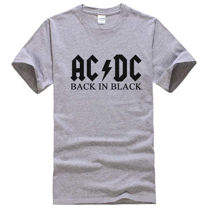 Стиль,, хлопок, футболки AC DC, брендовая мужская футболка, металлическая рок-группа, футболки с принтом AC/DC, XS-2XL, T394