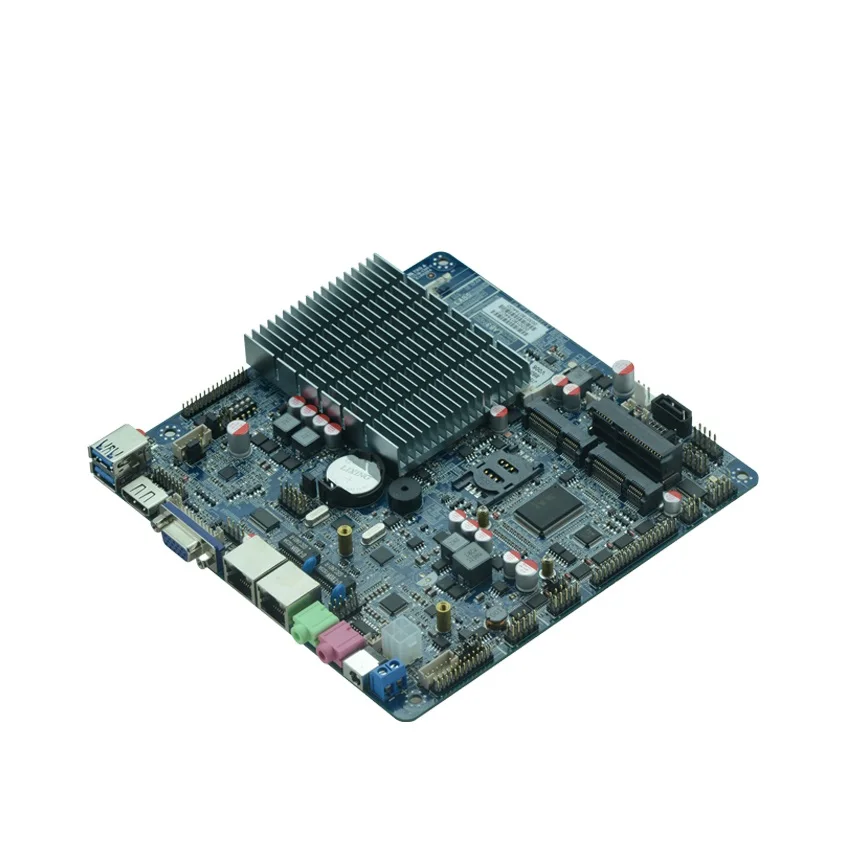 MINI ITX материнская плата с 7* USB/6* COM/VGA/LVDS, J1900 все в одном Материнские платы