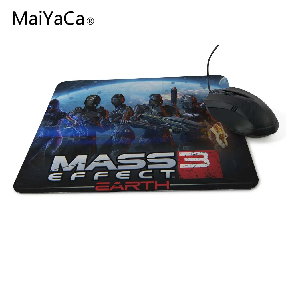 MaiYaCa роскошный гаррус вакариан Mass Effect 2 Миранда Лоусон Tali Zorah nar Мышь коврики анти-скольжения прямоугольник Мышь Pad