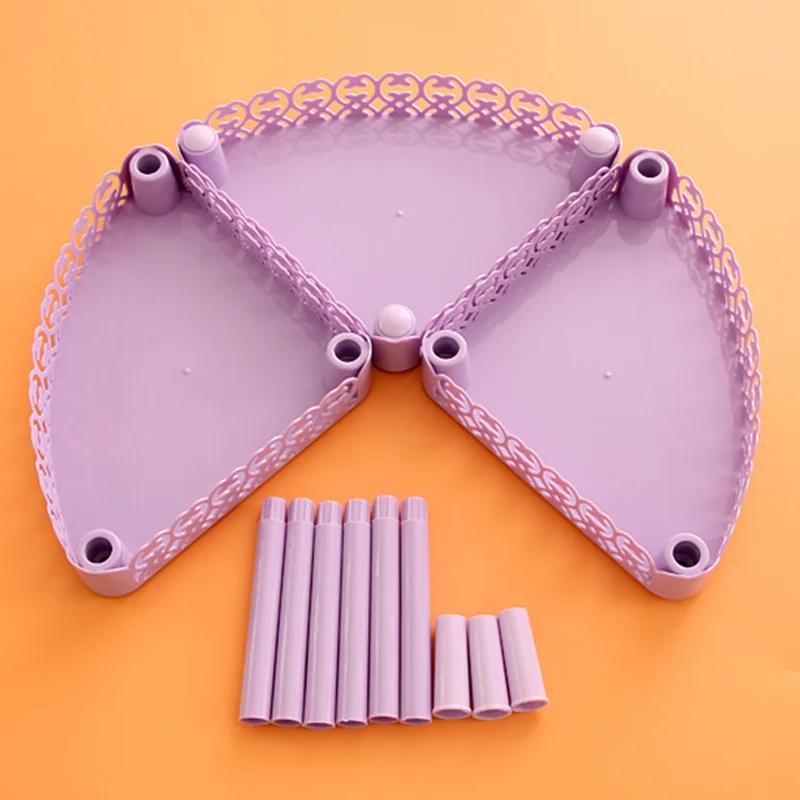 Путем самостоятельного выбора между 3 слоя Пластик Настольный стеллаж для