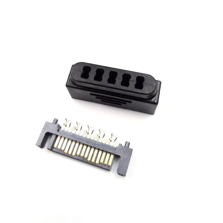 SATA 5 контактный PSU Штекерный разъем|Компьютерные кабели и разъемы| |