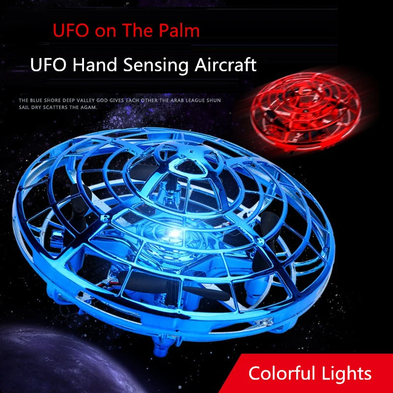 Управление жестами НЛО Дрон инфракрасная индукция Предотвращение препятствий