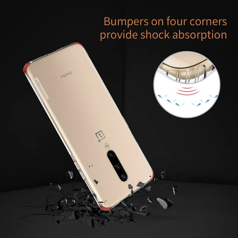OnePlus 7 чехол Nillkin Nature прозрачный мягкий кремний TPU Защитный чехол для OnePlus 7t чехол OnePlus 7 Pro one plus 7