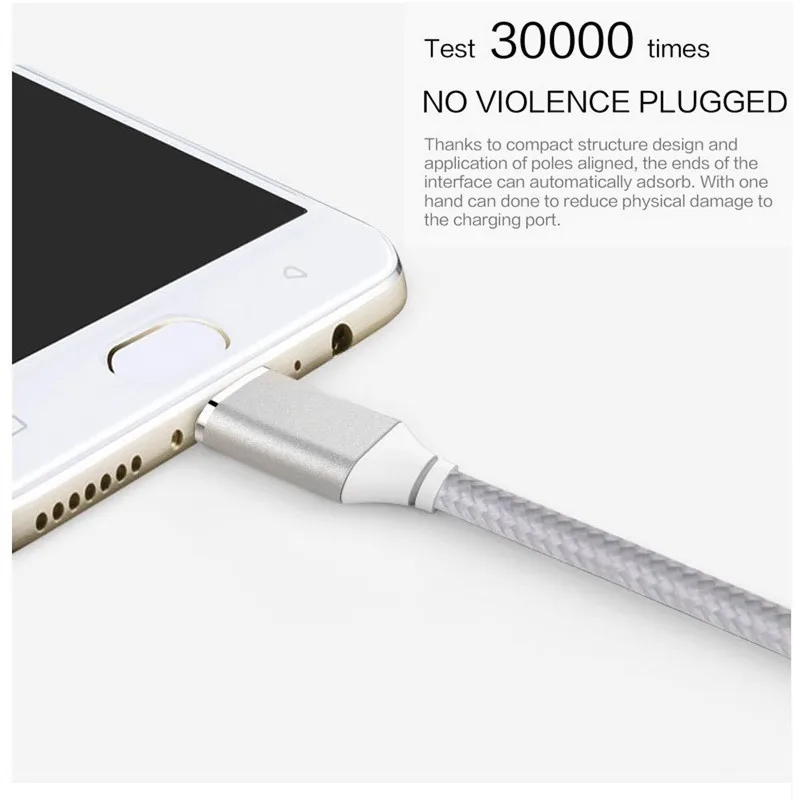 Бинго стиль магнитный кабель зарядное устройство для USB Магнитный зарядный iphone 5 6