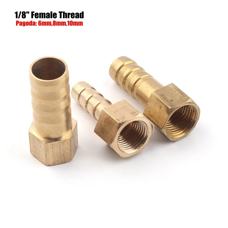 2 шт./лот 1/8 &quot2/8&quot 3/8 &quotгнездо 4-16 мм язычки латунные соединители ирригационный