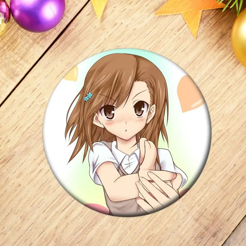 1 шт. аниме Toaru Kagaku no Rail Gun значок косплея мультфильм Misaka Mikoto брошь для рюкзака| |