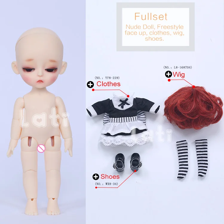 Oueneifs Lati Yellow G.B Mystic 1/8 BJD SD фигурки из смолы модель тела для маленьких девочек и