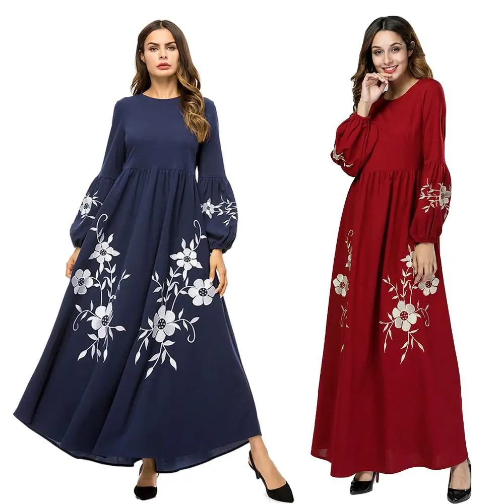 Длинная абайя турецкий исламский Катар мусульманский хиджаб платье женский