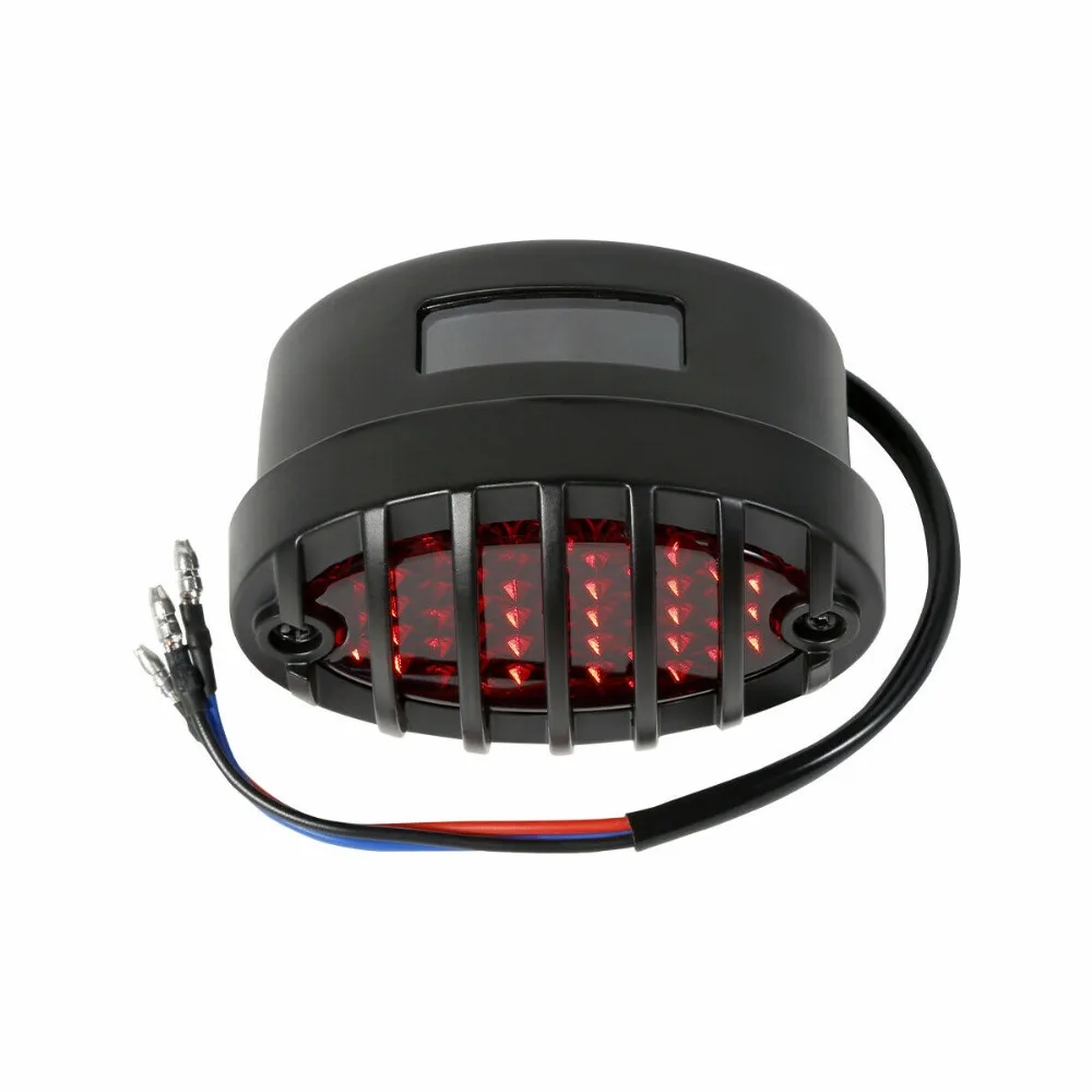 Универсальный задний стоп-сигнал для номерного знака подходящий Harley Chopper Bobber