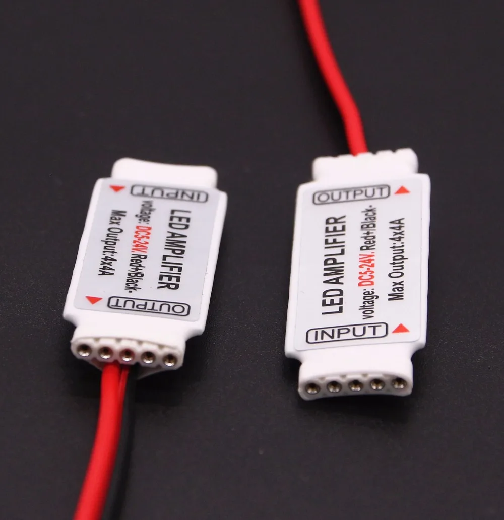 BEILAI DC 5-24 В мини светодиодный Усилитель RGBW 4A X 4 канальный ультра тонкий мини портативный повторитель для SMD 5050 RGBW светодиодный светильник