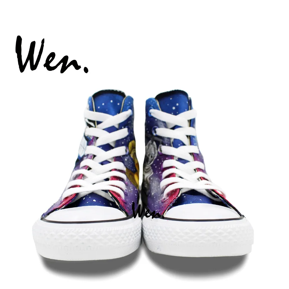 Вэнь дизайн на заказ ручная роспись кроссовки в виде далека из сериала Доктор Кто