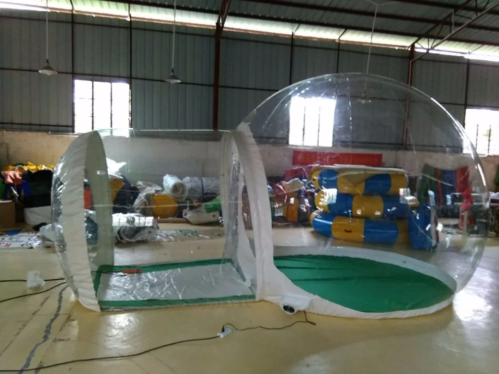 Прозрачный надувной пузырчатый Тент/гигантский Глобус Тент/Открытый Кемпинг