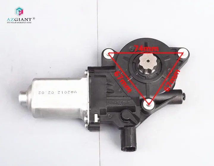 AZGIANT автомобильный подъёмный мотор для окна DC12V DC мотор-редуктор с большим