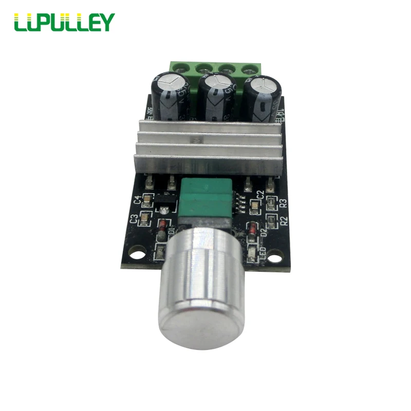 LUPULLEY PWM контроллер скорости двигателя постоянного тока/регулятор тока 6-28 в 3A с
