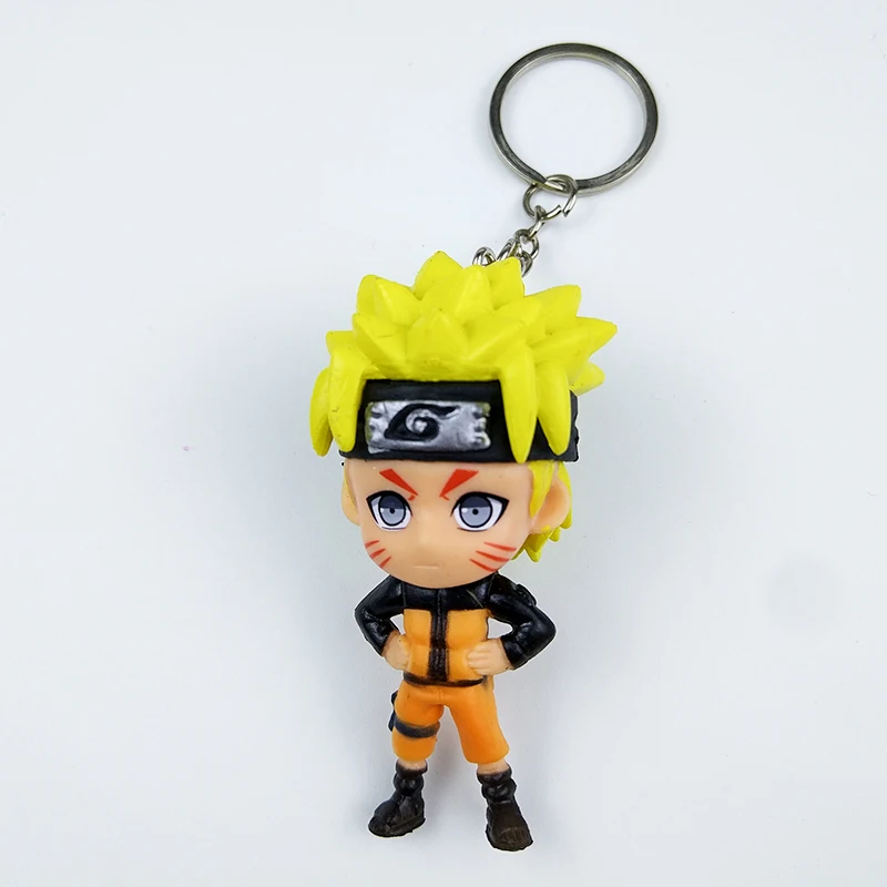 Два кольца в одном 12 шт./набор PVC аниме брелок Sakura производства компании &quotKakashi&quot