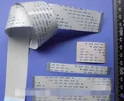 Индивидуальный заказ: плоский гибкий кабель-лента с FFC кабель 4 - 80 pin 30 - 1000 мм длиной шага 0,5 мм 0,8 мм 1,0 ММ 1,25 мм 2,54 мм awm vw-1