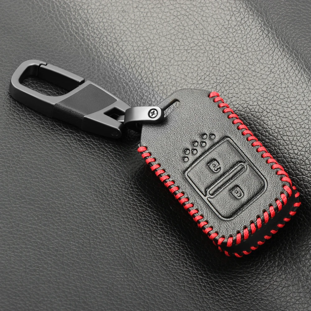 Новый дизайн кожаный смарт-брелок для ключа с дистанционным управлением чехол