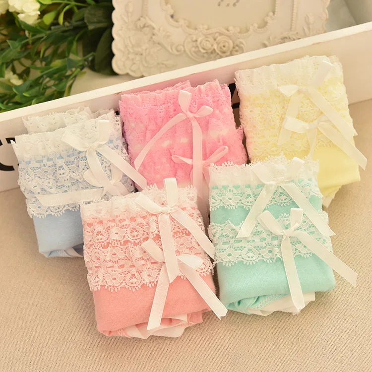 5 шт. новинка 2017 кружевные шорты для девочек подростков|panties girls|girls pantiesgirl panties