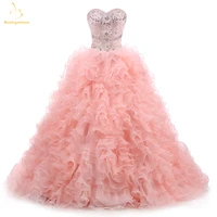 bealegantom new sweetheart quinceanera dresses 2019 ball gown with beaded crystal sweet 16 dress vestidos de 15 anos qa1308