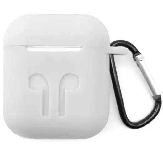 Силиконовый чехол, чехол с карабином, брелок для Apple AirPods Air Pods, беспроводные наушники, аксессуары, чехол - Цвет: 3