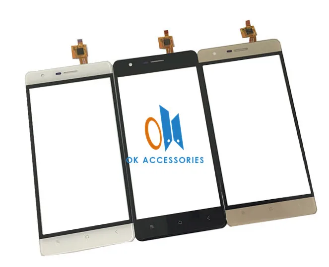 Сенсорная панель для Oukitel K4000 белого и черного цвета стекло высокого качества 1