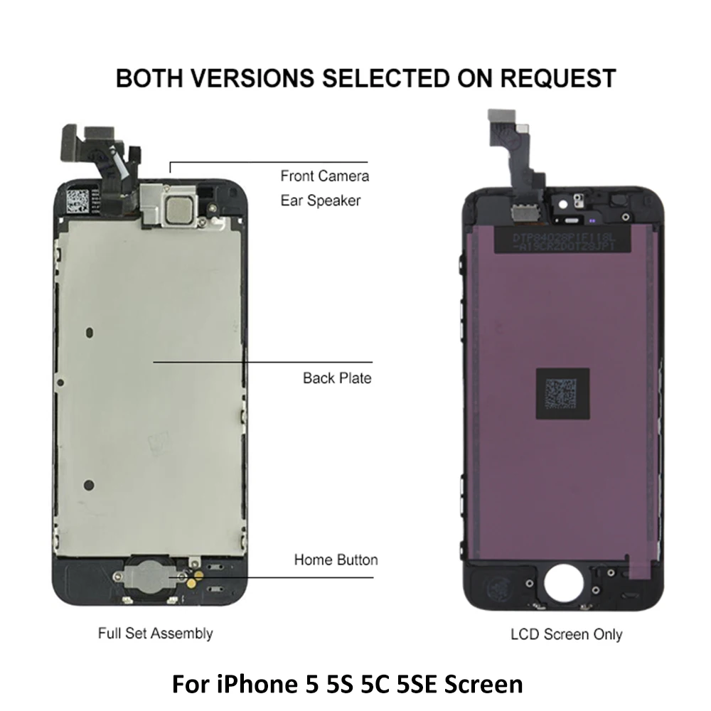 Полный комплект ЖК-дисплей для iPhone 7 8 Plus ЖК-экран в сборе замены 7P P тонкий