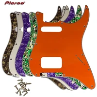guitar parts for us 72 11 screw hole standard st deluxe humbucker hs guitar pickguard scratch plate