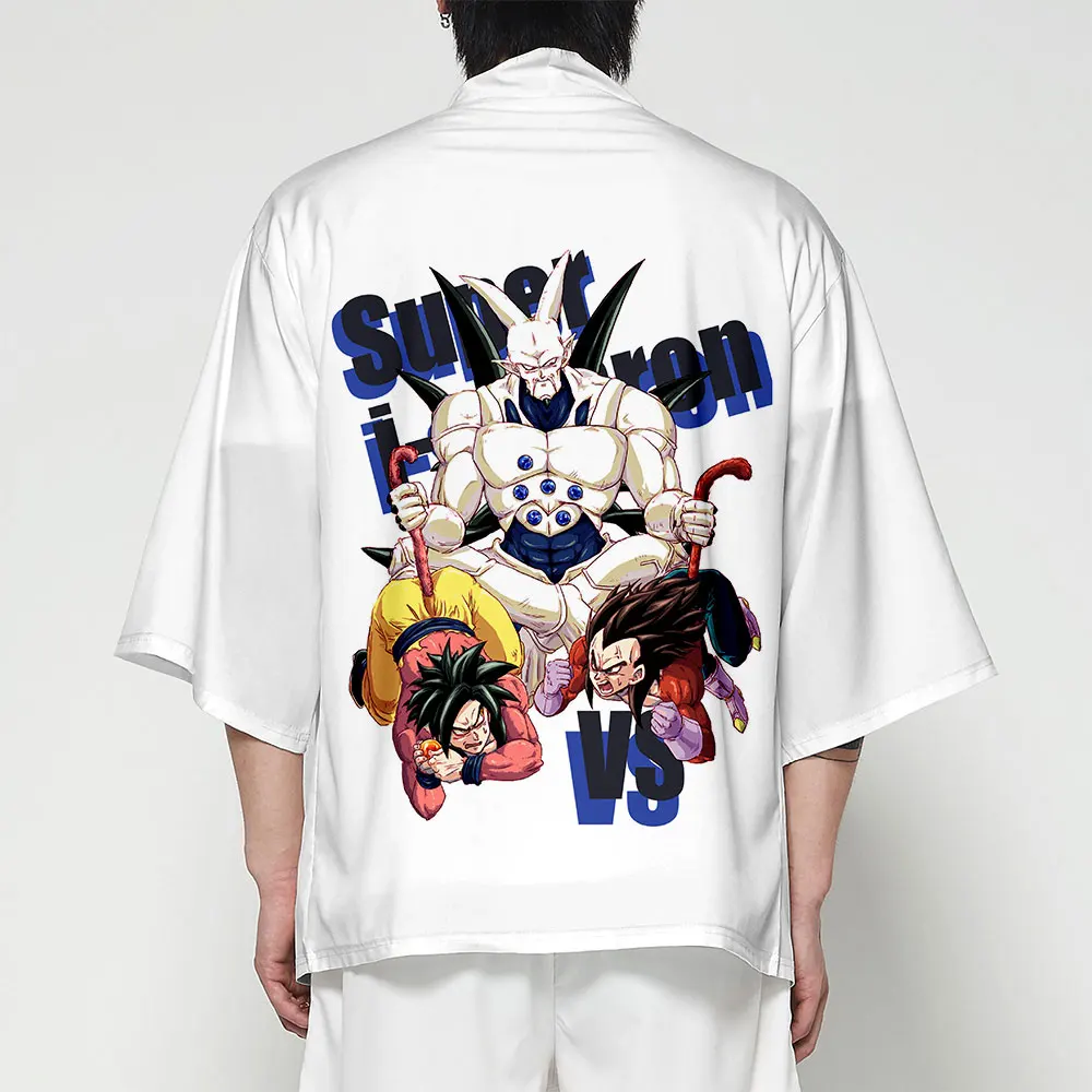 Мужское 3D кимоно Dragon Ball эксклюзивное тонкое пальто в стиле Харадзюку с рукавом 5