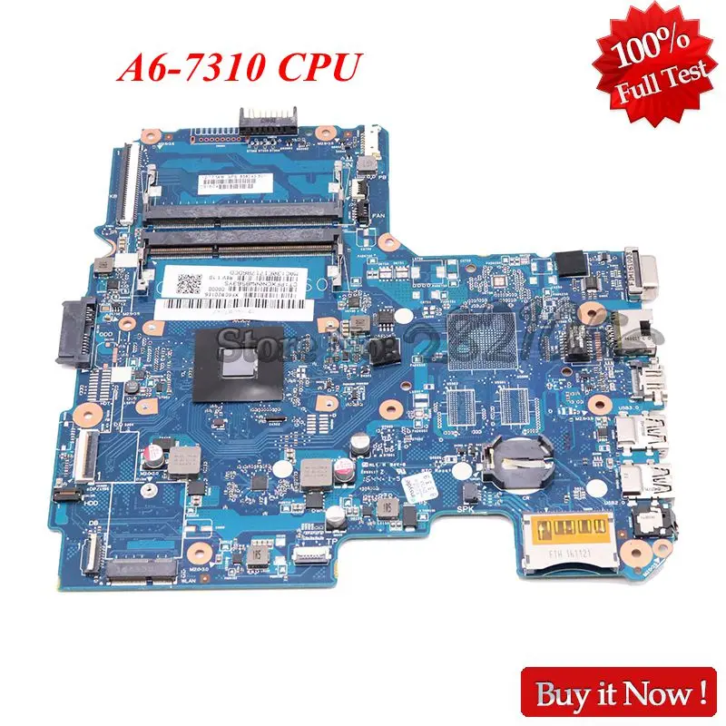 NOKOTION 858043 601 001 DINERAMD 6050A2822801 MB A02 для HP 245 G5 14 Материнская плата ноутбука A6 7310 CPU