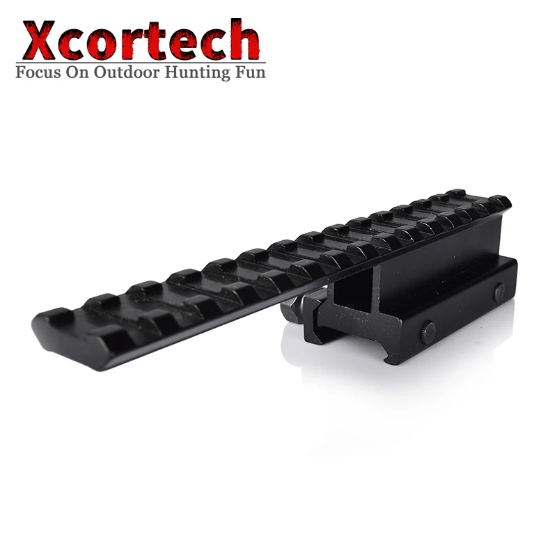 Тактический 3/4 &quotRiser Scope Mount Base Flat top Picatinny Rails Riser Extended Long 20 мм Weaver Rail для AR15 Carbine