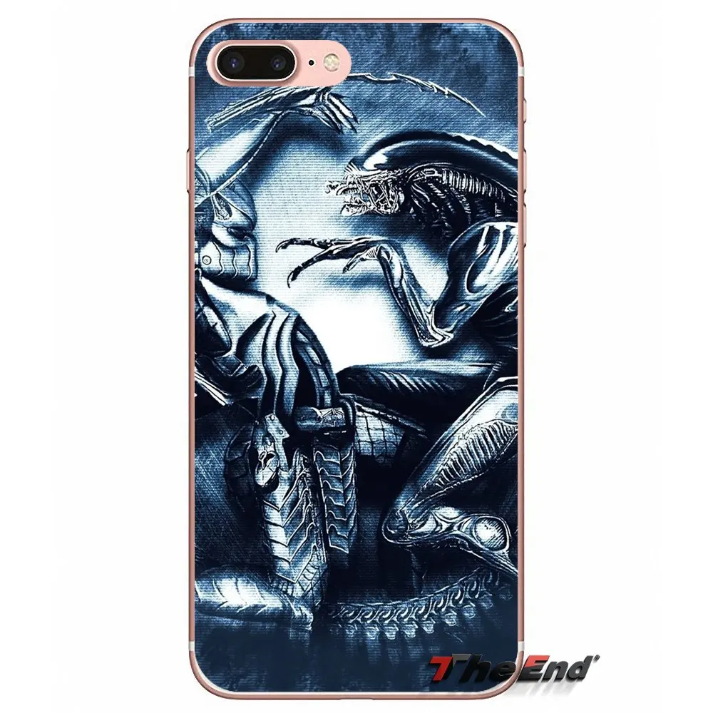 Прозрачные мягкие чехлы для Xiaomi Mi6 Mi 6 A1 Max Mix 2 5X 6X Redmi Note 5 5A 4X 4A A4 4 3 Plus Pro Alien vs Predator |