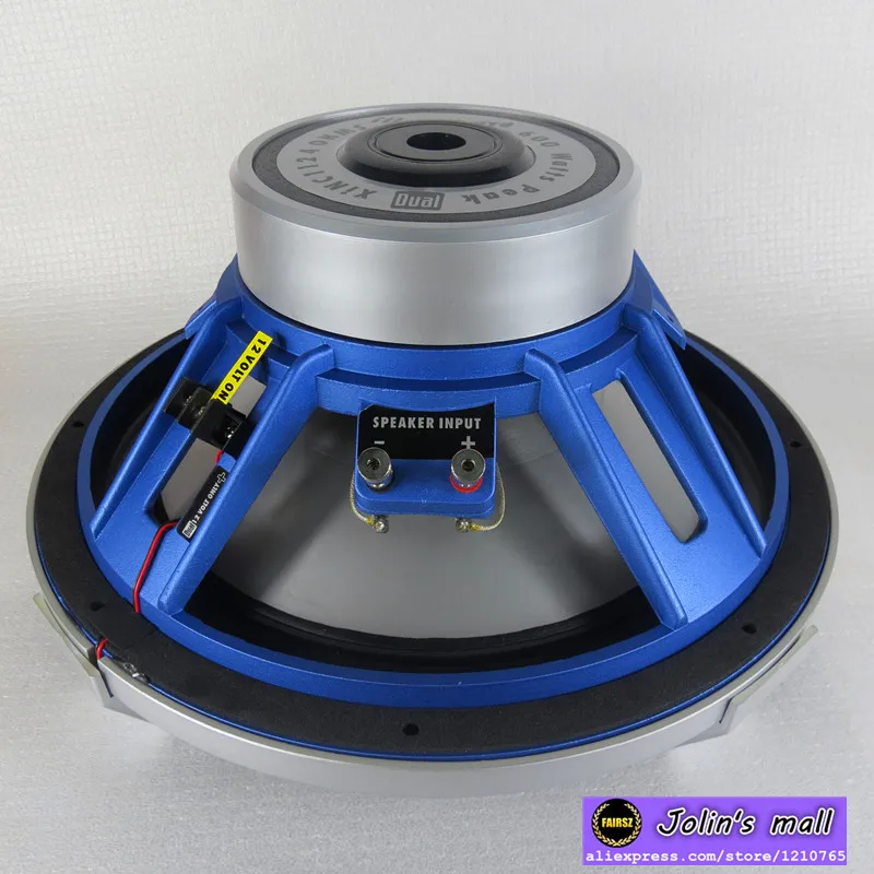 Американский AUDL 12 дюймов Автомобильный бас сабвуфер динамик XINC112 illumiNITE 4 Ом Pmax 750 Вт 1 шт