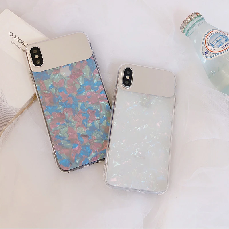 Модный зеркальный чехол GlamPhoneCase для iPhone XS Max XR X мягкий 7/8 /6/6S Plus | Мобильные