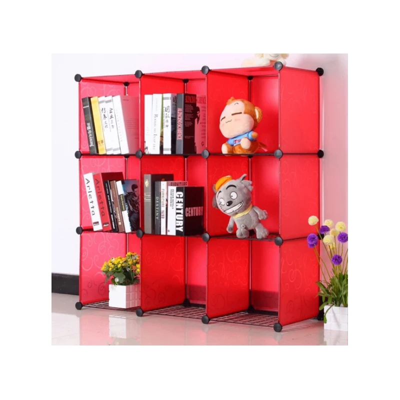 LF Sxsounai 9 сеток милая игрушка книжная полка для гардероба пластиковая Смола волшебный DIY экологический ящик для хранения игрушек простая спальня