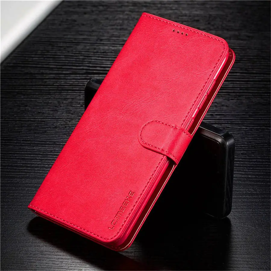 Rose Red Кожаный флип-чехол для samsung galaxy A70 A60 A50 A40 A30 A20 A20E A10 Чехол кошелек чехол для телефона samsung galaxy A70 A50 A40 A30 чехол - Color: Rose Red