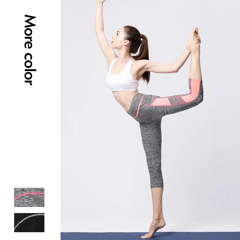

Women Sports Workout High Waist Yoga Pants 2 Pockets Female High Waist Sexy Gym Yoga Sport Running Tights Yoga Dancing Leggings