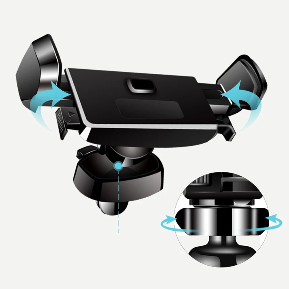 Универсальный автомобильный держатель для телефона с вентиляционным отверстием