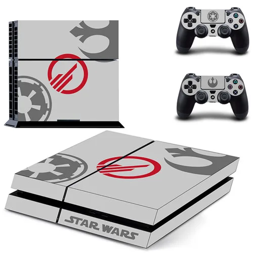 GYTM1282 Пленка Star Wars наклейка для PS4 виниловая наклейка, стикер для консоли sony Playstation 4 и 2 контроллера наклейка для PS4 наклейка - Цвет: GYTM1282