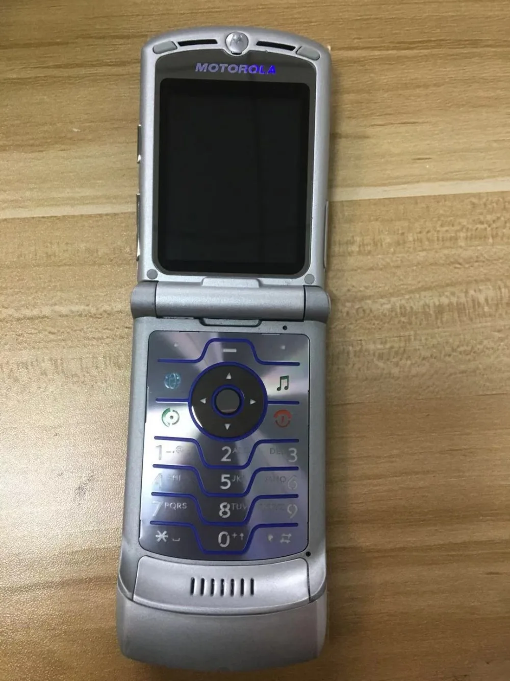 Motorola RAZR V3i разблокированный мобильный телефон GSM флип Bluetooth телефон один год гарантии