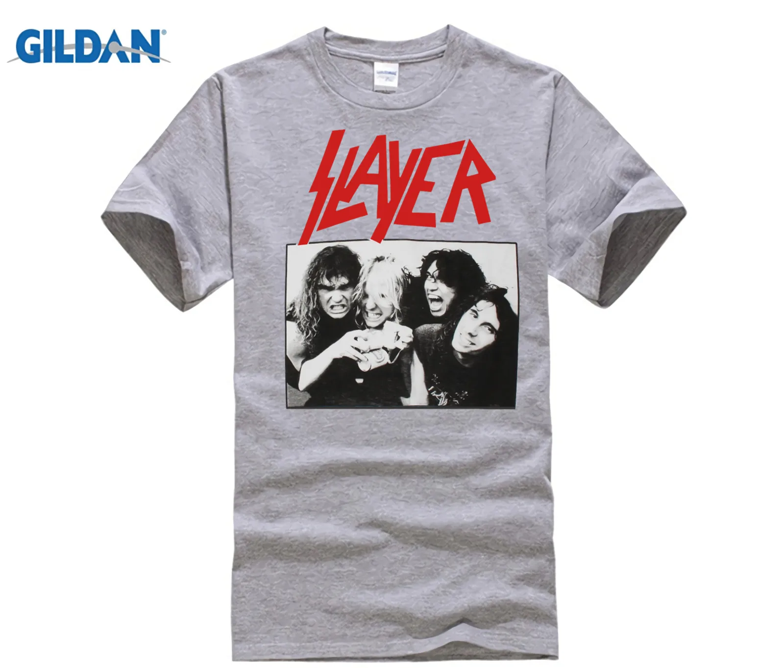 Горячие предложения группа Slayer белая футболка Дейв Ломбардо Джефф ханнеман том